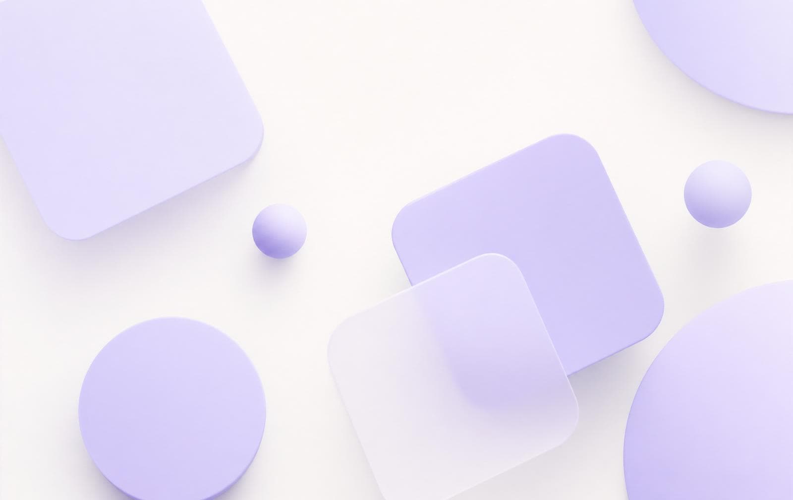 Soft pastel geometric shapes representing organized consultation modules